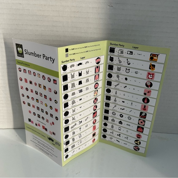 Cricut Lite SLUMBER PARTY shape - Picture 5 of 16